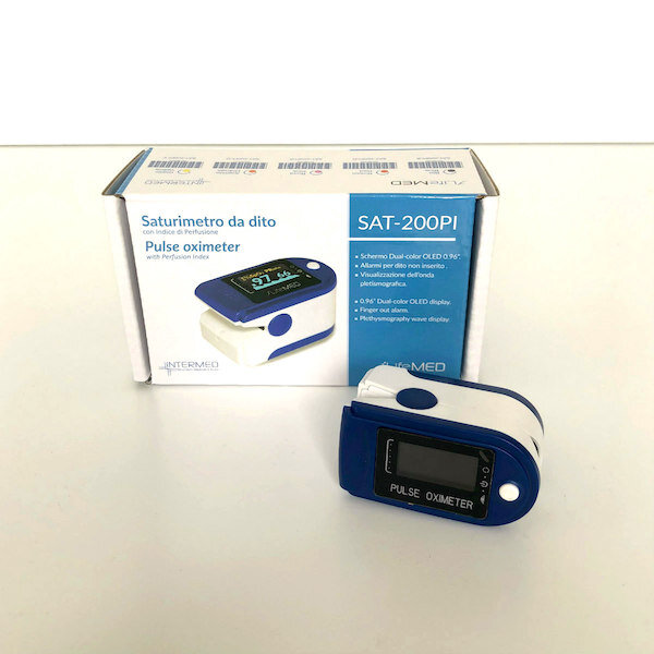 SAT.200PI Pulsossimetro portatile da dito - Medic's Point